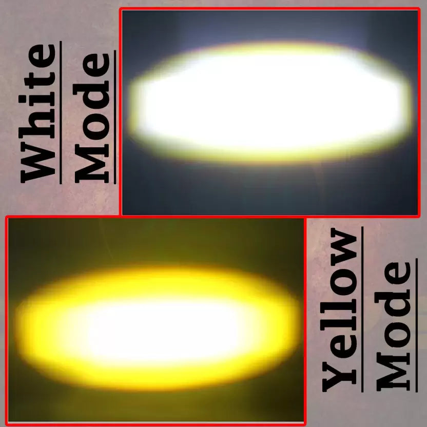 Universal Mini Drive Foglight Car Suv Bike LED Light Motorcycle Fog Lamps Mini Driving Lights Fog Lamp Motorbike LED (12 V, 20 W) (Universal For Bike, Pack of 2)