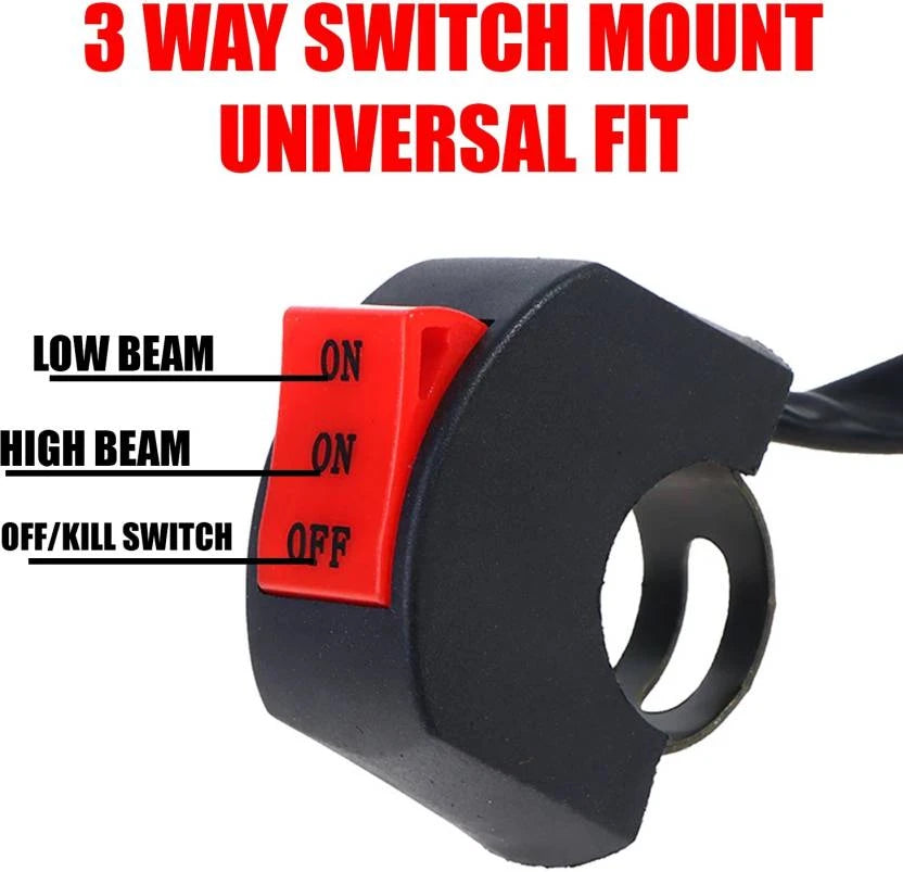 U1 Mini Drive Universal Fog Lamps Mini Driving Lights Fog Lamp Car, Motorbike, Truck, Van LED (12 V, 20 W)  (Universal For Bike, Universal For Car, Pack of 2)