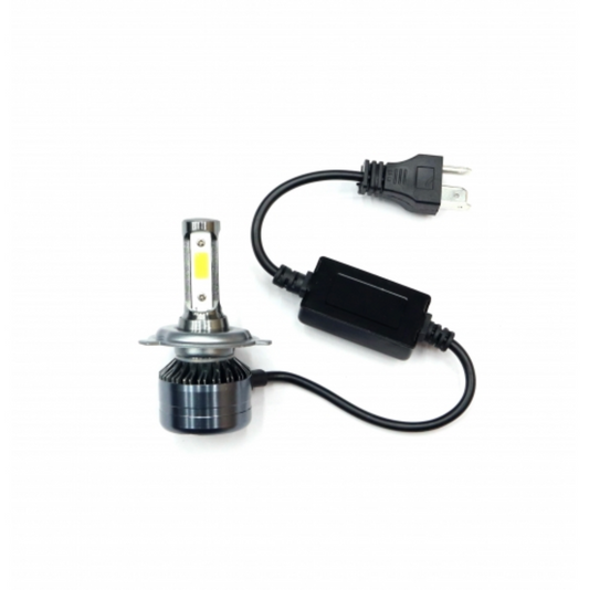 CYT 50W H4 LED Headlight For Universal Bikes & Cars - White color ( 1 Piece )