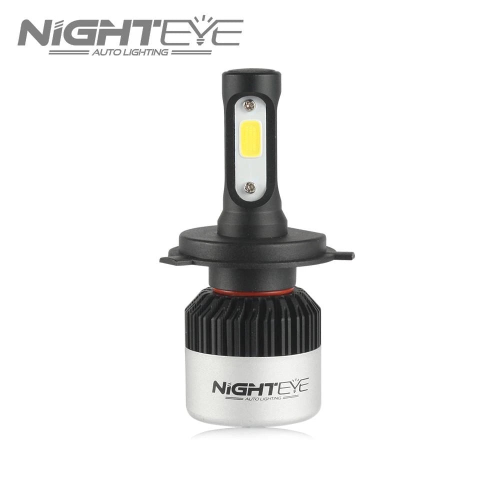 ORIGINAL NIGHTEYE H4 LED Headlight Bulb SINGLE Pc for Bike/Motorcycle/Scooter White, 45W, 1 Bulb - Type H4, 36W White Light