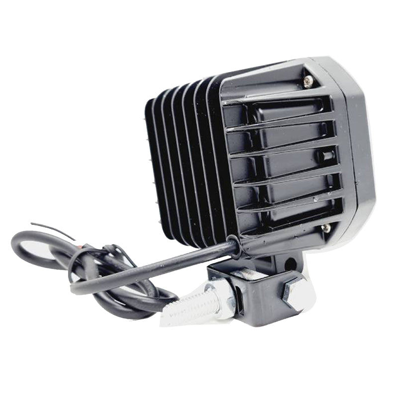 HJG Harley Square Shape fog light 3 Led Blue DRL For Bikes & Cars.(Light Power: 60W Voltage: DC9-80V) - bikerstore.in