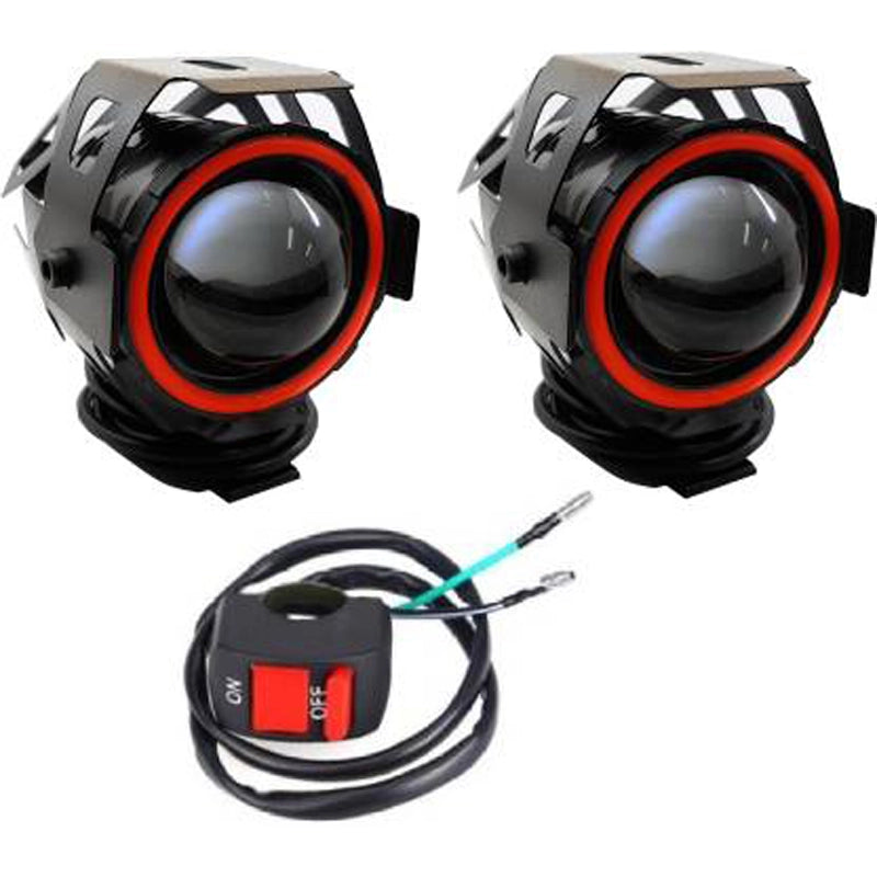 Led projector fog online light for bike
