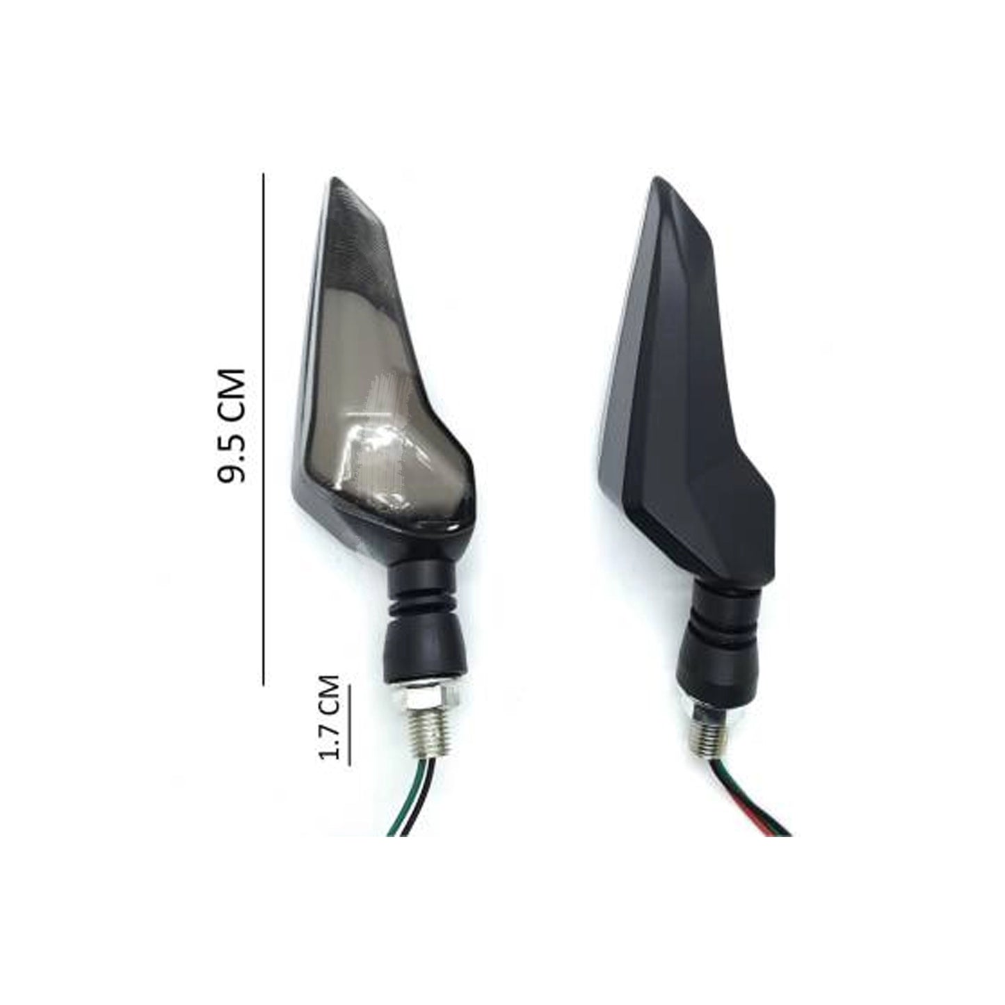 Yellow Blue Bike Indicator Front, Rear LED Indicator Light for Universal For Bike Universal For Bike (Yellow, Blue) - bikerstore.in