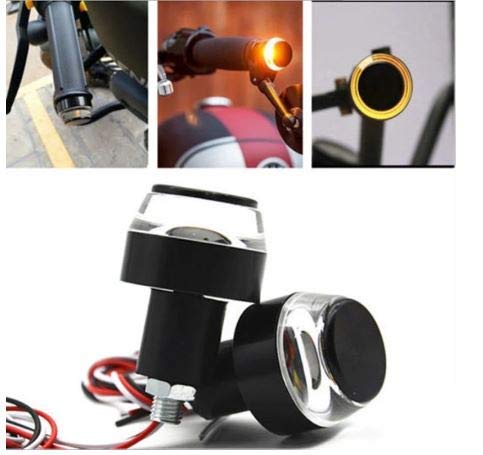 Motorcycle Bike Handle Light Dual Color Turn Signal Indicator Light - bikerstore.in