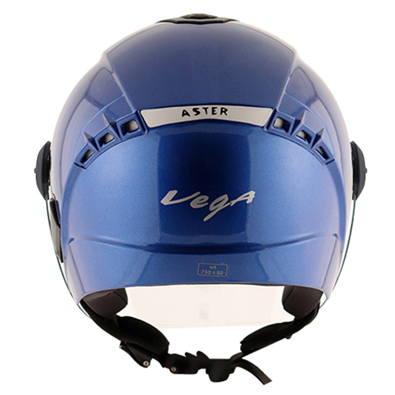 Vega Aster Dx Blue Helmet - bikerstore.in