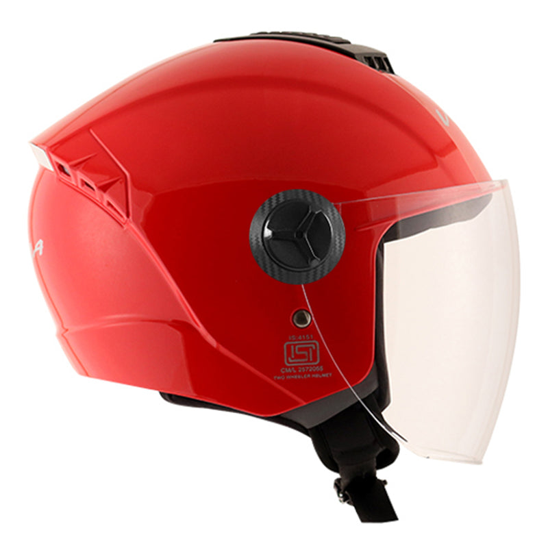 Vega Aster Dx Red Helmet - bikerstore.in