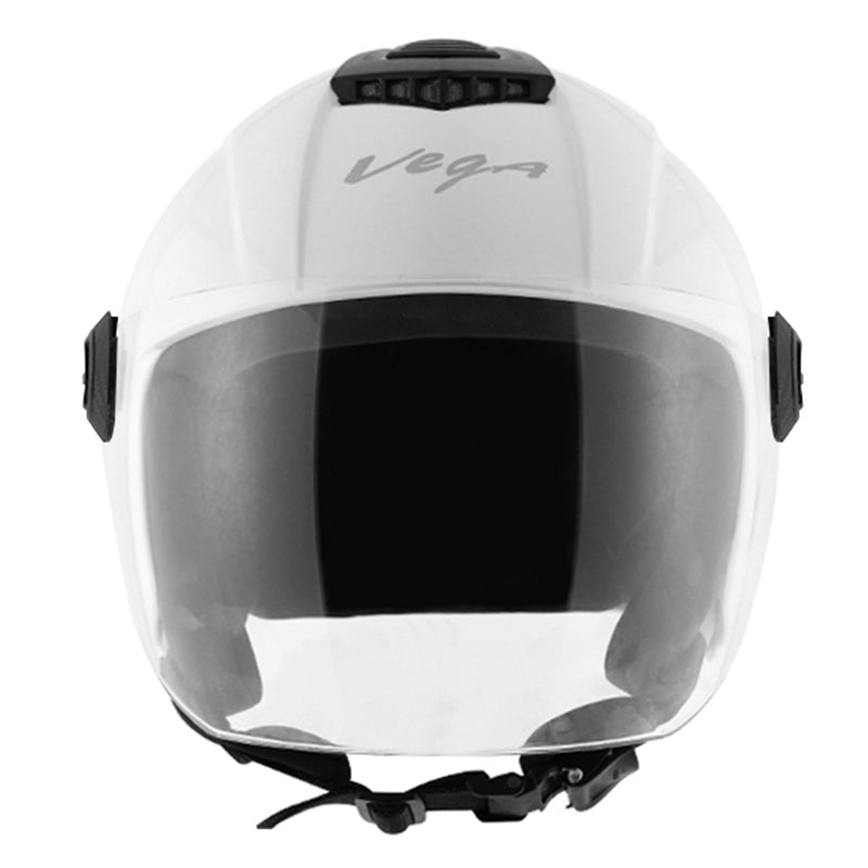 Vega Aster Dx White Helmet - bikerstore.in