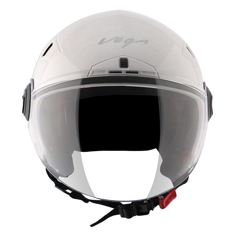Vega Blaze Dx White Helmet - bikerstore.in