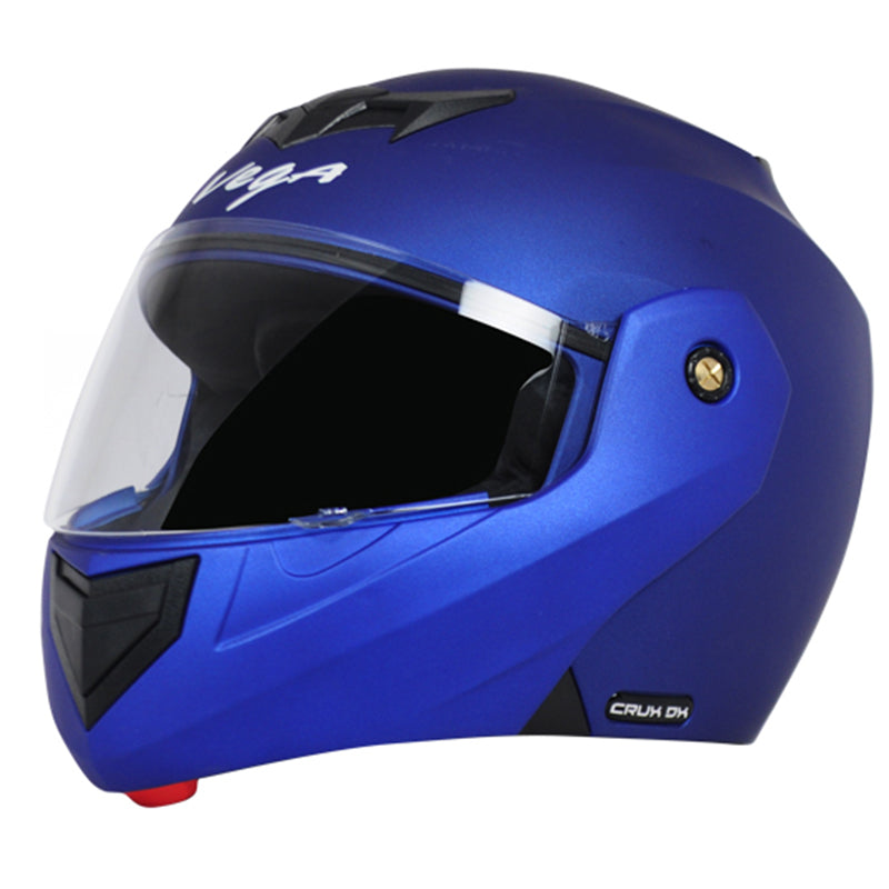 Vega Crux Dx Dull Blue Helmet - bikerstore.in