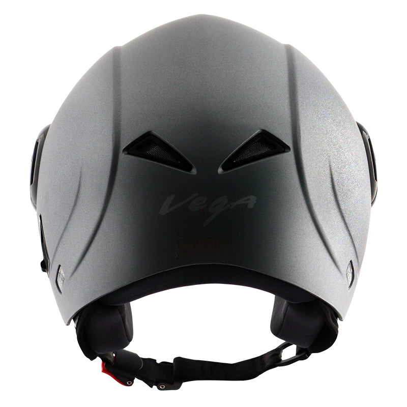 Vega Verve Dull Anthracite Helmet - bikerstore.in