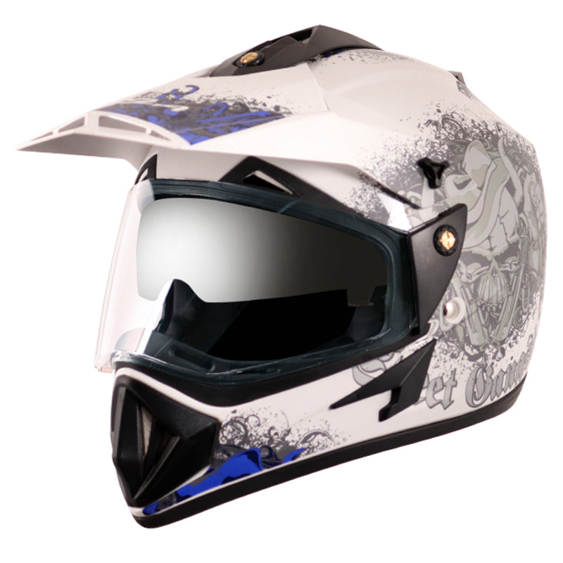 Vega off outlet road helmet blue