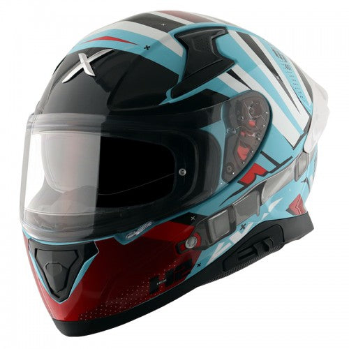 Axor APEX HEX-2 HEX BLUE RED Helmet