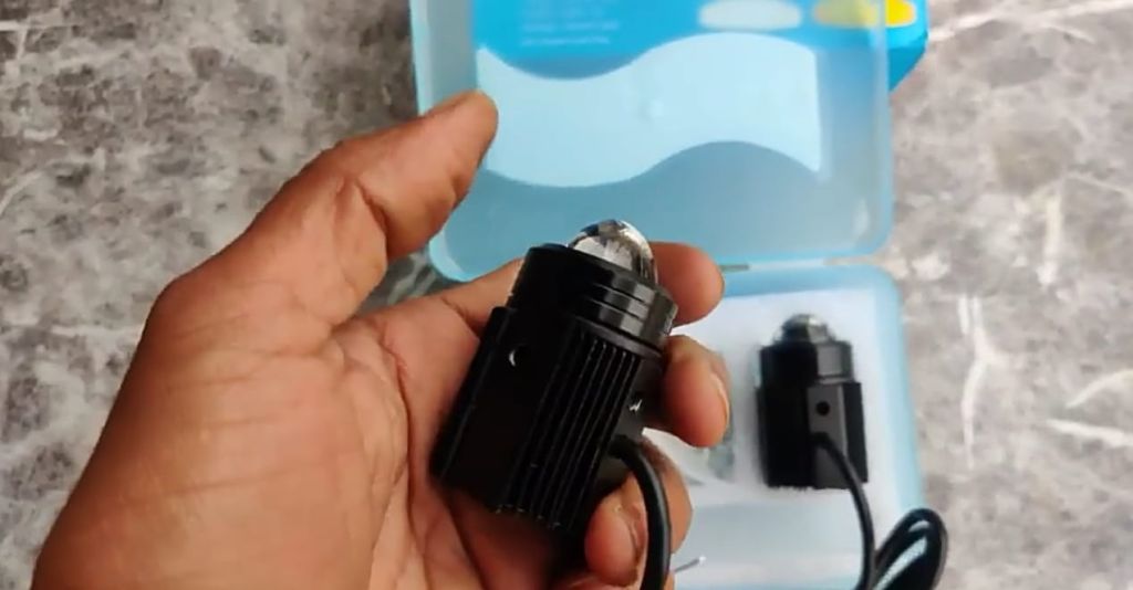 HJG Mini Drive Fog Light with Universal Fit for All Cars and Bikes (Hjg Original) - Yellow/ White - bikerstore.in