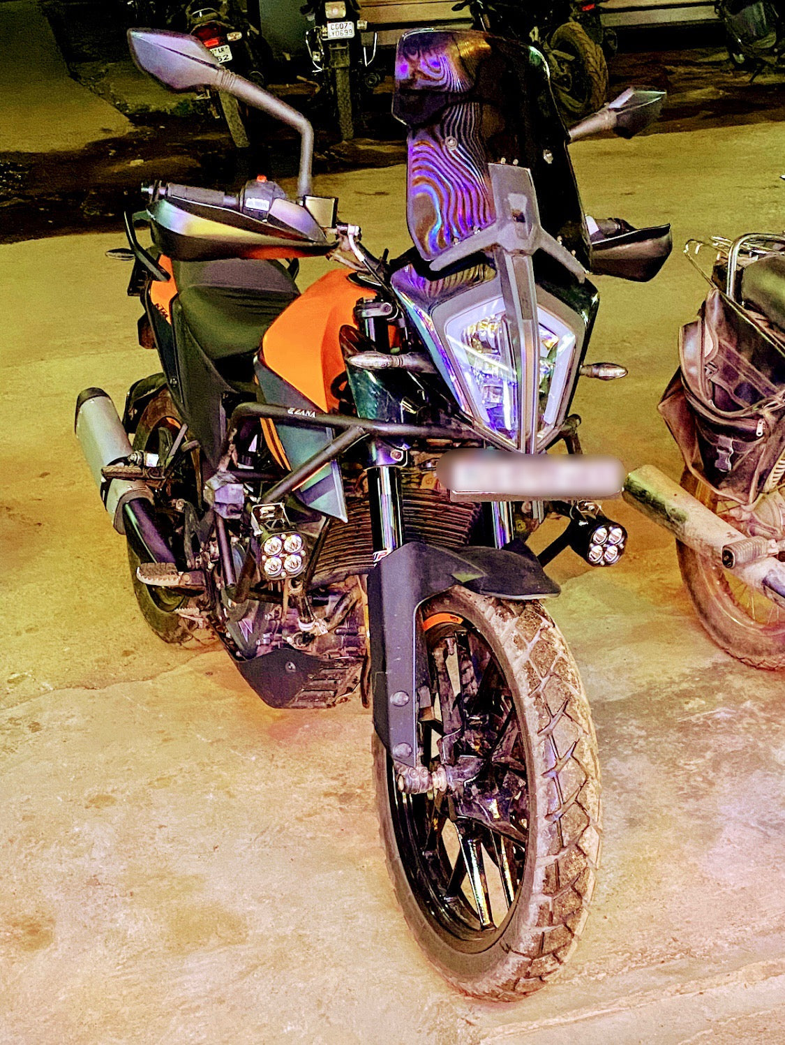 Super IMPORTED 4x4 Car/Bike LED FOG LIGHT ORIGINAL Super Bright Spot Flood Beam Driving Lamp for Motorcycle, Cars, Bikes & SUV (120W (2 * 60W), White Light, 2 PCS) - bikerstore.in