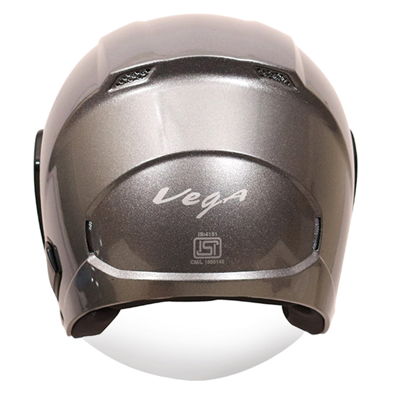 Vega Lark Anthracite Helmet - bikerstore.in