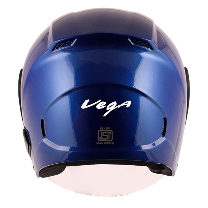 Vega Lark Blue Helmet - bikerstore.in
