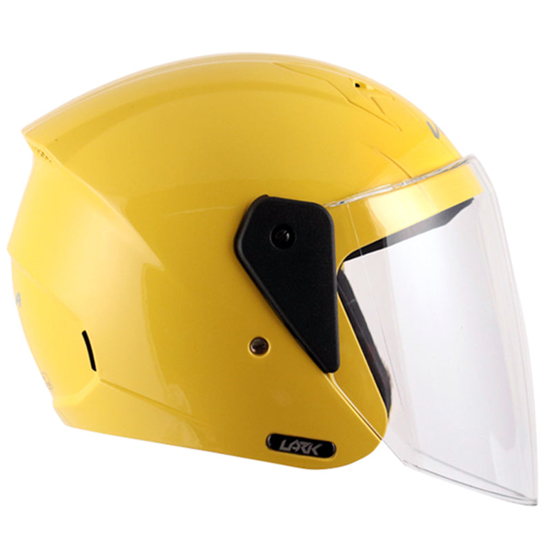 Vega Lark Yellow Helmet - bikerstore.in