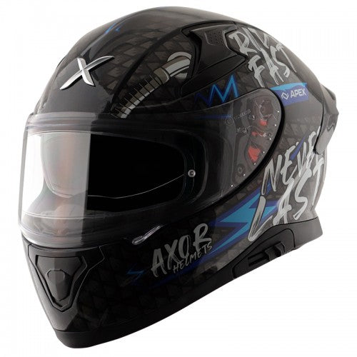 Axor APEX RIDEFAST BLACK BLUE Helmet