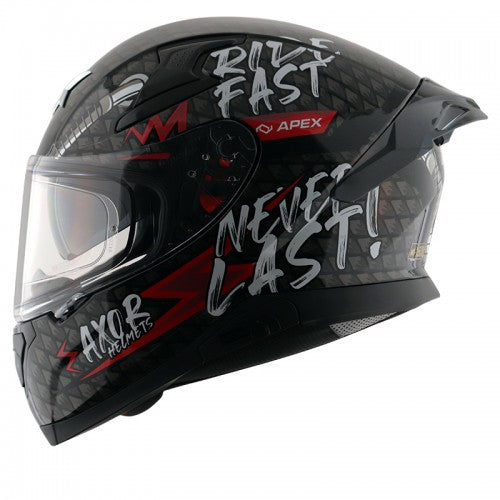 Axor APEX RIDEFAST BLACK RED Helmet