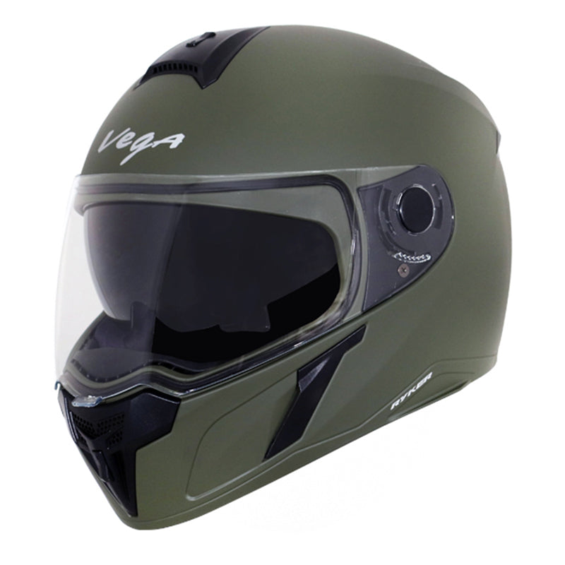 Vega Ryker D/V Dull Battle Green Helmet1