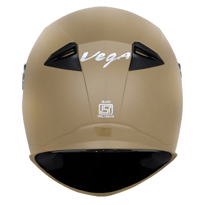 Vega Ryker D/V Dull Desert Storm Helmet - bikerstore.in