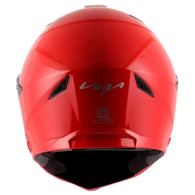 Vega Storm Red Helmet - bikerstore.in