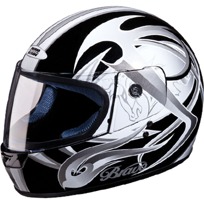 Studds Bravo D3 Black N4 Helmet - bikerstore.in