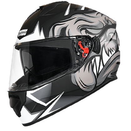 Studds DRIFTER D1 DECOR MATT Black N4 - bikerstore.in