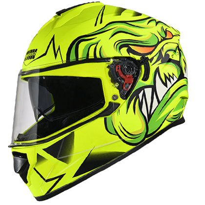 Studds DRIFTER D1 DECOR MATT Yellow N5 - bikerstore.in
