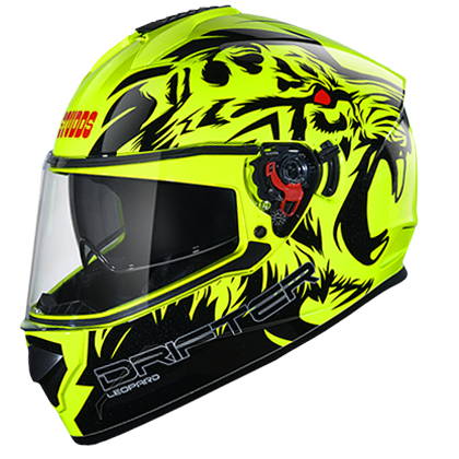 Studds DRIFTER D2 DECOR YELLOW N9 - bikerstore.in