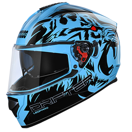 Studds DRIFTER D2 DECOR BLUE N9 - bikerstore.in