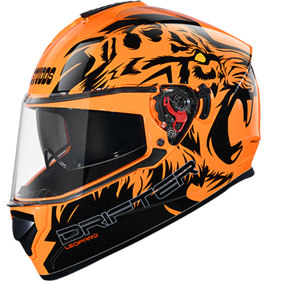 Studds DRIFTER D2 DECOR ORANGE N9 Shop Helmets at BIKERSTORE.IN