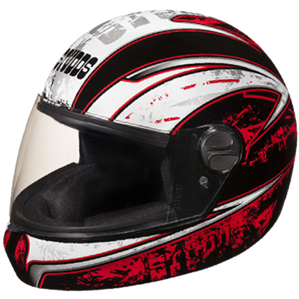Studds Jade D2 Decor Matt Black N2 Helmet - bikerstore.in