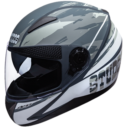 Studds SHIFTER D3 Decor Matt Grey N6 - bikerstore.in