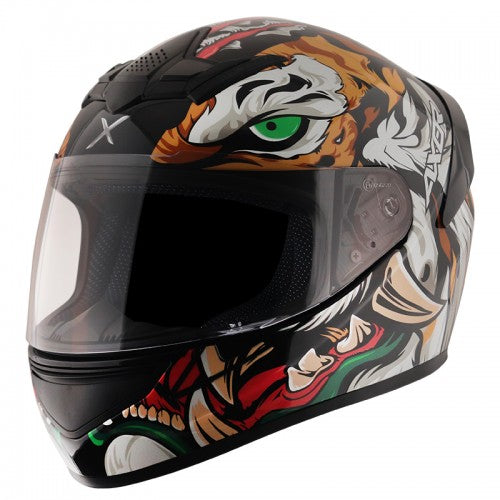 Axor RAGE TIGER BLACK RED Helmet