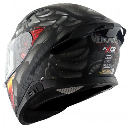 Axor APEX VENOMOUS D/V DULL BLACK GREY Helmet