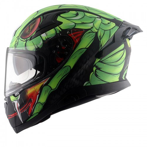 Axor APEX VENOMOUS D/V DULL BLACK NEON GREEN Helmet