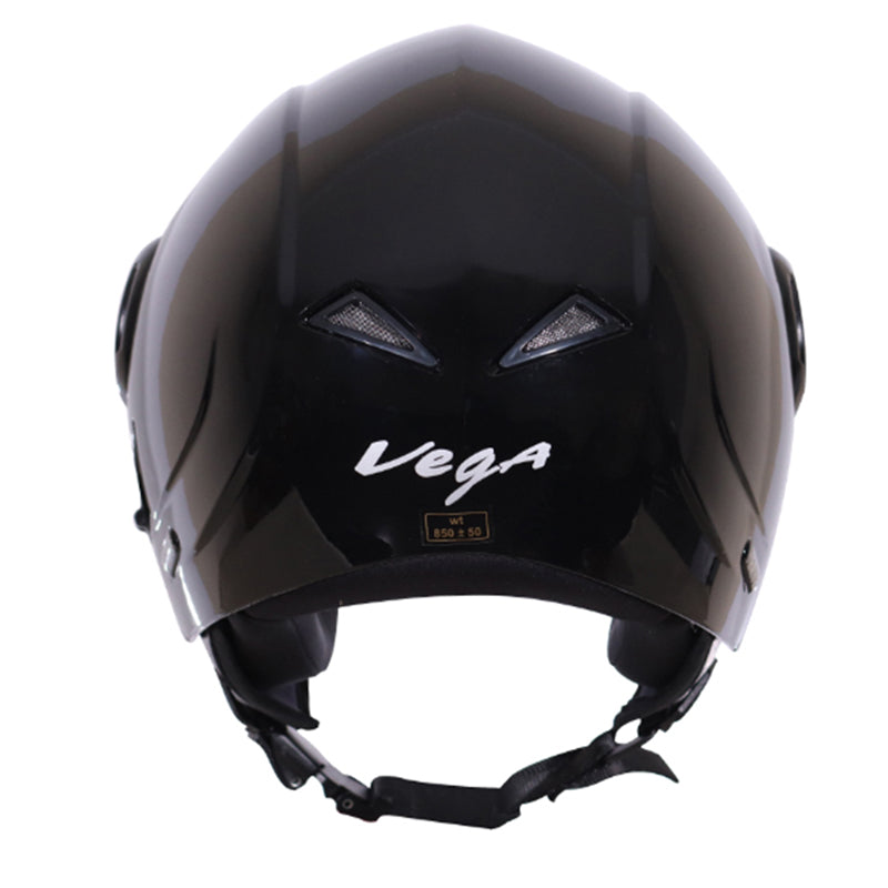 Vega Verve Black Helmet - bikerstore.in