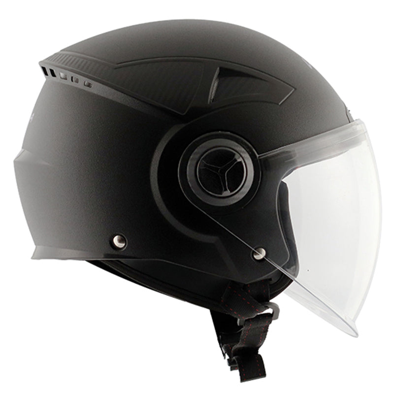 Vega Blaze Black Helmet - bikerstore.in