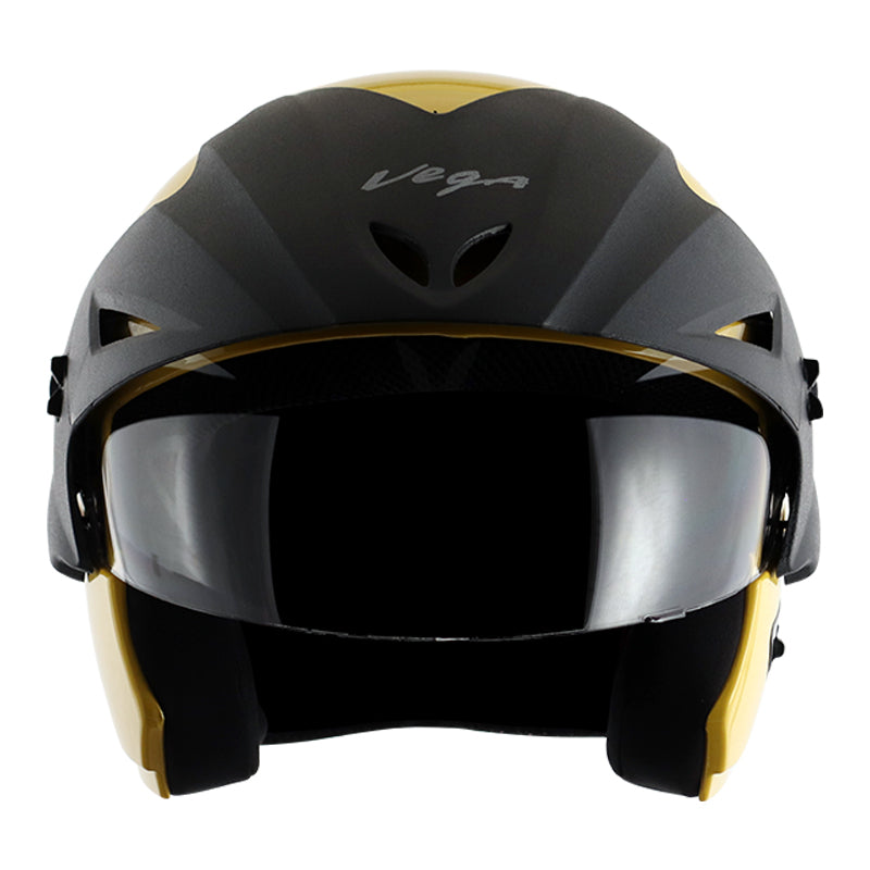 Vega Cruiser W/P Yellow Helmet - bikerstore.in