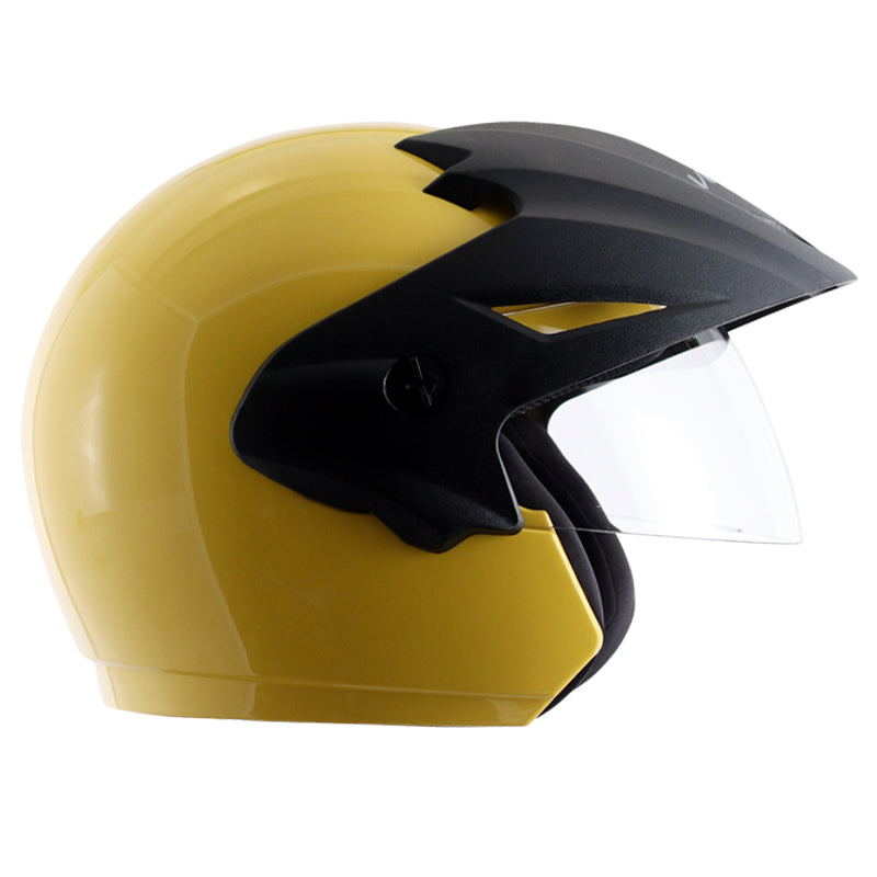 Vega Cruiser W/P Yellow Helmet - bikerstore.in