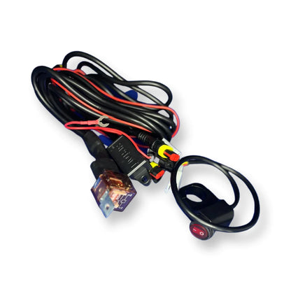 HJG Wiring Harness Kit - Foglight Wiring Harness Kit (2 Colour, 3 Wire)