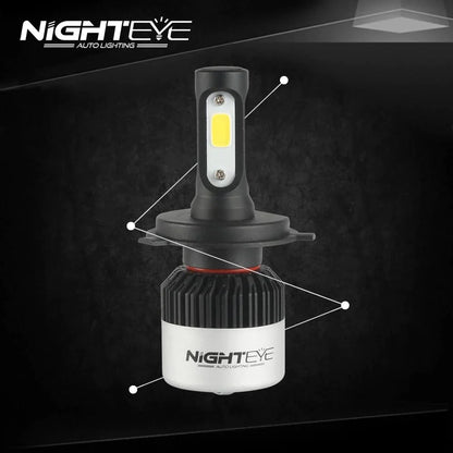 ORIGINAL NIGHTEYE H7 LED Headlight Bulb SINGLE Pc for Bike/Motorcycle/Scooter White, 45W, 1 Bulb - Type H7, 36W White Light