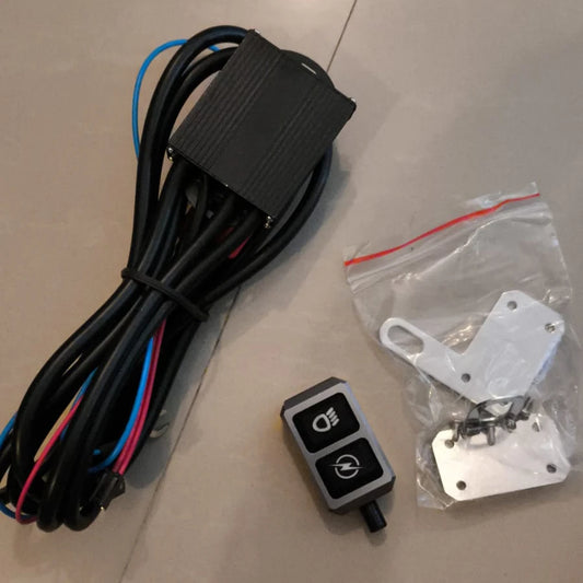 Remote Control Wiring Harness for LED Light Bar, 40A Fuse Remote On Off Switch Relay Wiring Harness for LED Work Lights Driving fog lights
