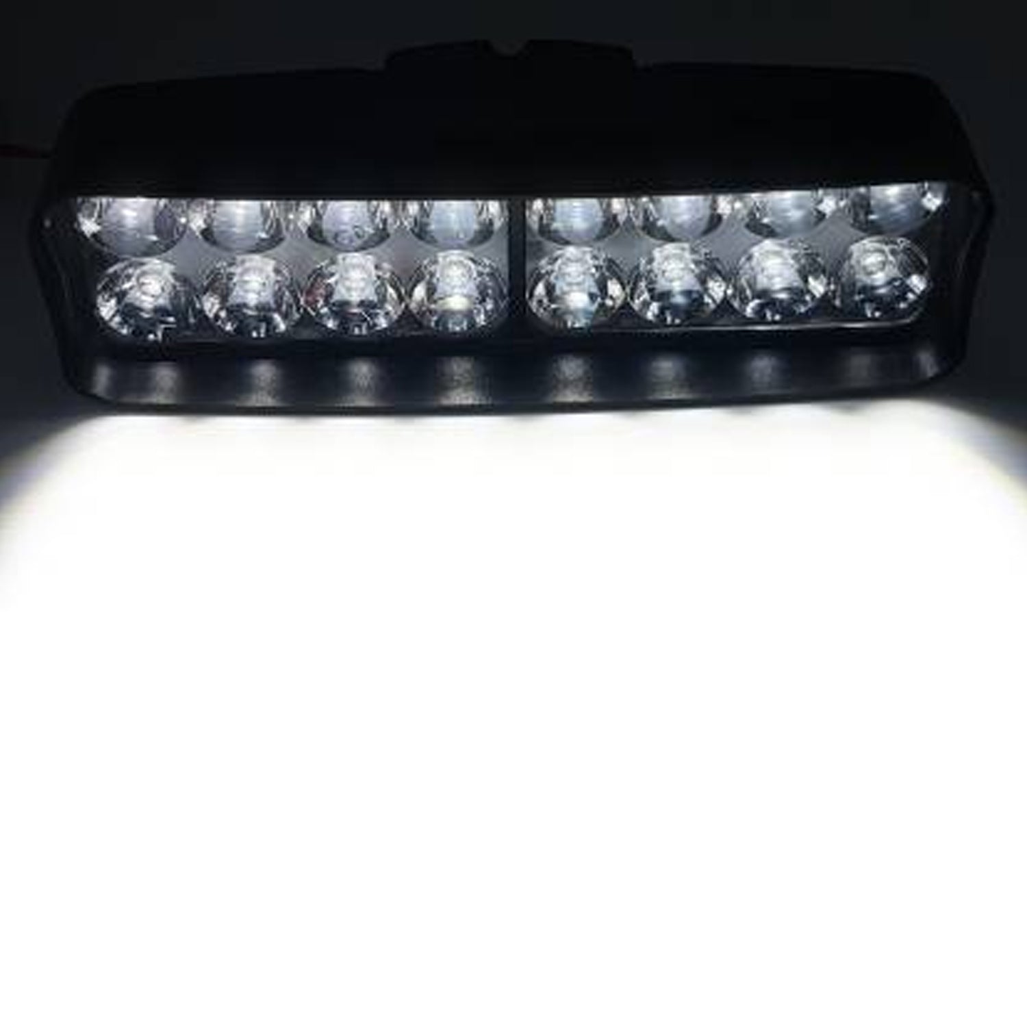 16 LED Fog Lights for Bikes and Cars High Power, Heavy clamp and Strong ABS Plastic. (16 led Pair with Switch) - bikerstore.in