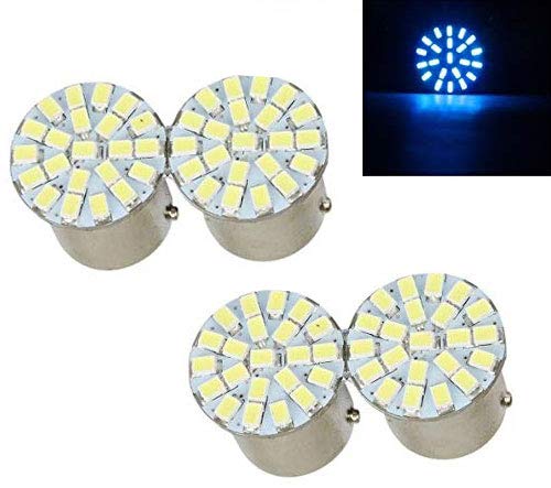 Bike LED 22 SMD Indicator Bulb (Set of 4, Blue) - bikerstore.in