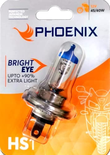 Phoenix BRIGHT EYE HS1 Px43t 7596 12V, 45/40W Headlight Bulb for 2 Whe –