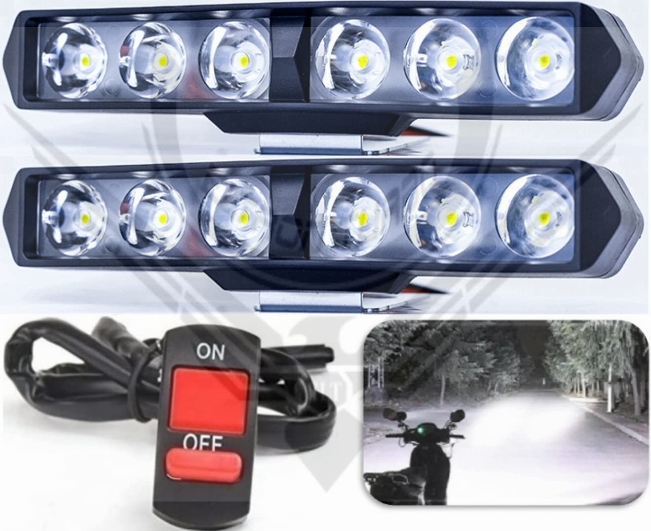 Led light hot sale for scooty