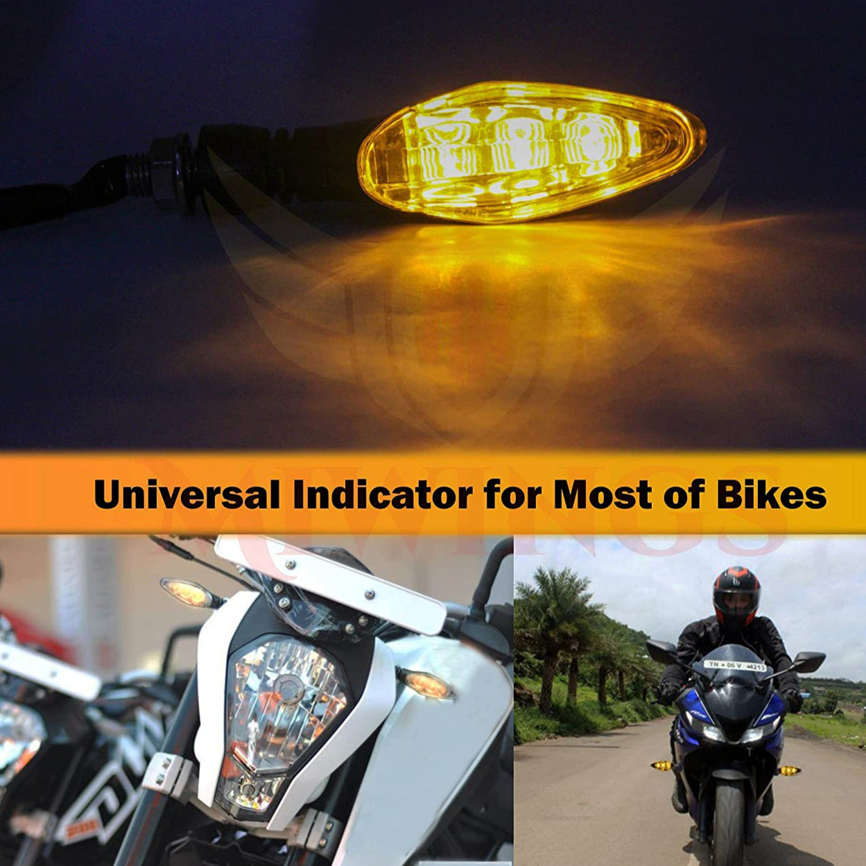 Side indicator sale lights for bikes