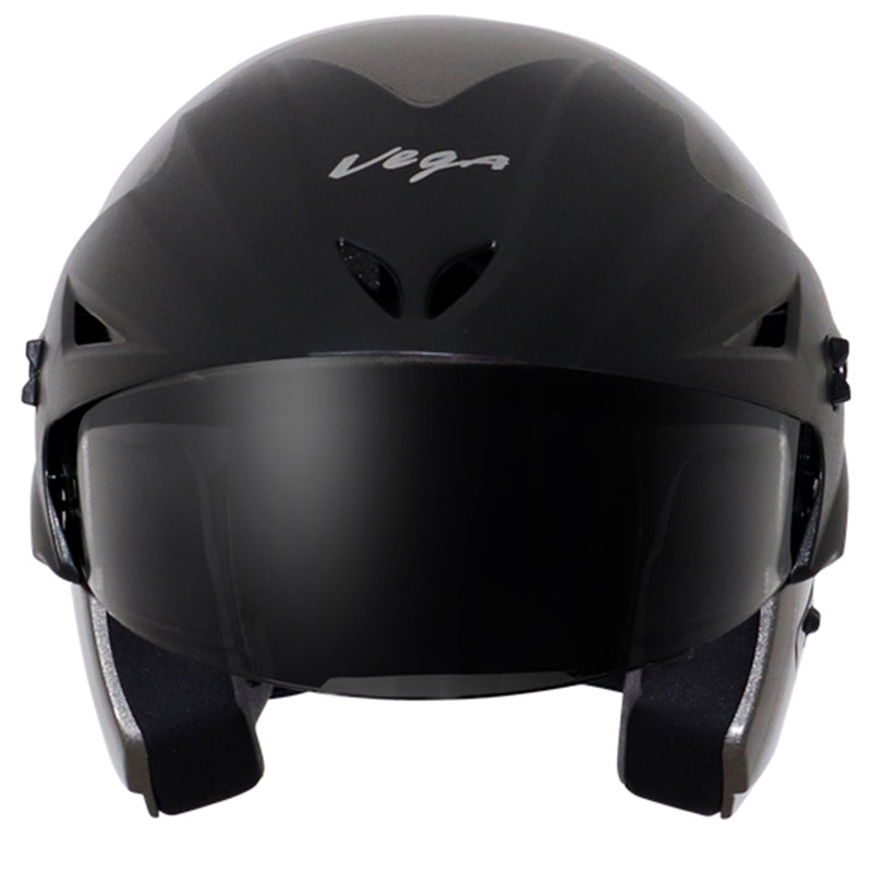 Vega Cruiser W/P Anthracite Helmet - bikerstore.in